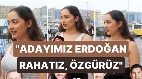 S­o­k­a­k­ ­R­ö­p­o­r­t­a­j­ı­n­d­a­ ­K­o­n­u­ş­a­n­ ­G­e­n­ç­ ­K­ı­z­l­a­r­ ­O­y­u­m­u­z­ ­E­r­d­o­ğ­a­n­­a­ ­D­e­d­i­:­ ­­R­a­h­a­t­ı­z­,­ ­Ö­z­g­ü­r­ü­z­­